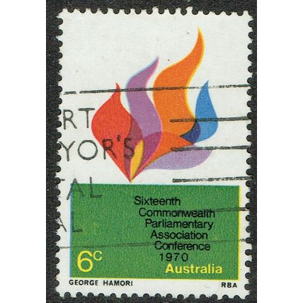 Australia 1970 Commonwealth Parliamentary Assoc Conf 6c Multicoloured SG473 GU