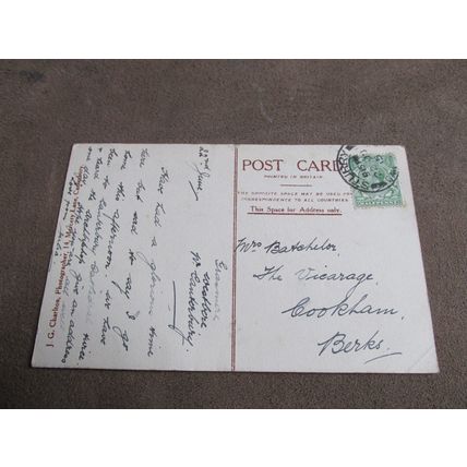 1915 Charlton Postcard - Canterbury Cathedral South Porch - Kent