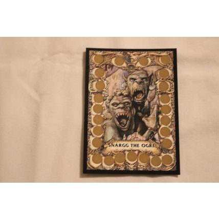 Snargg The Ogre 1993 Merlin Battle Cards NO. 33