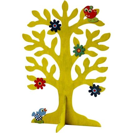 Tree Blank to Decorate 30 x 21cm 2mm thickness Plywood 1pc Gift Ideas DIY CR70