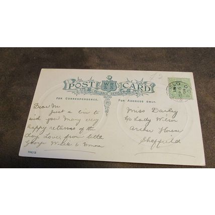 1909 fr WR&S Postcard - Dual scenes - Nottingham