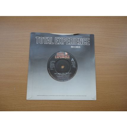 Yarbrough & Peoples 1984 7" Single Don't Waste Your Time b/w Dub Version