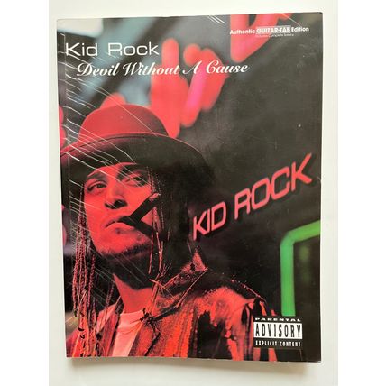 KID ROCK - DEVIL WITHOUT A CAUSE (SONGBOOK FOR GUITAR, 1999)