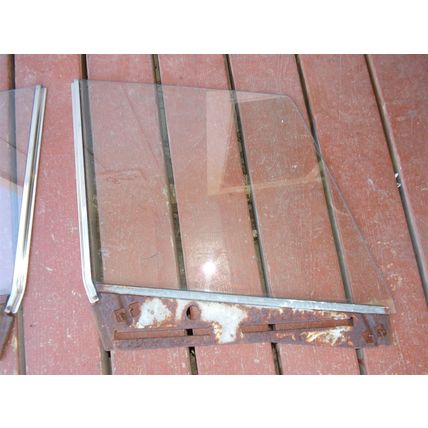 1963 Plymouth Fury 4D Front Door Glass OEM Wagon Four Door Belvedere