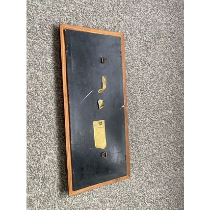 Vintage Retro Royal Sable Copperware plate Lion hunting tribes Engraving Rhodesi