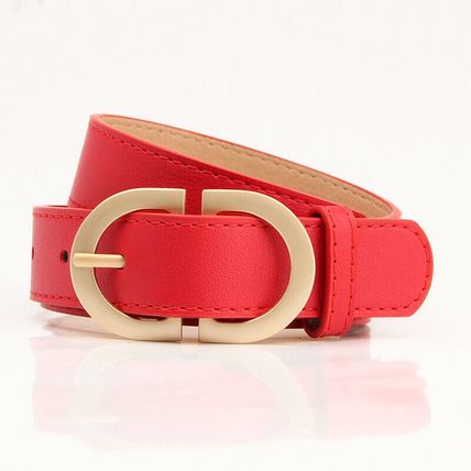 Versatile Women's Trendy Belt Coat Belt Simple Slim Waistband Women