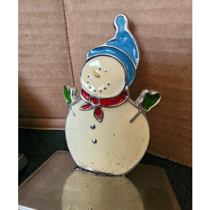 Set of 3 Snowmen Stocking Hangers for Christmas Holiday Decoration