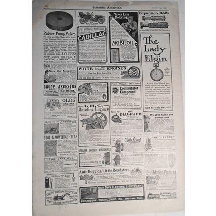 Scientific American - October 19, 1907 - Flying Experiments; Manufacturing, etc