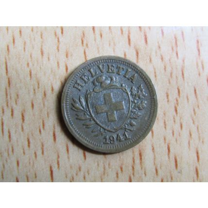 Switzerland 1941 1 Rappen Coin