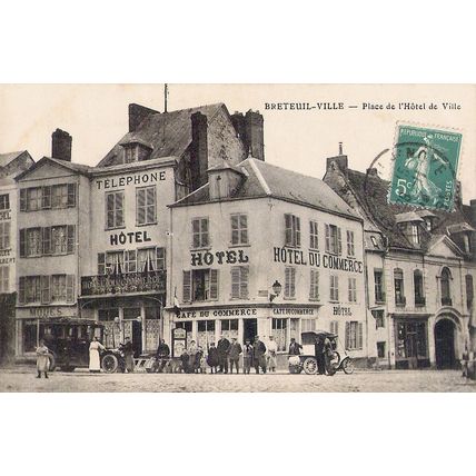 60 - Breteuil - place de l'hôtel de ville