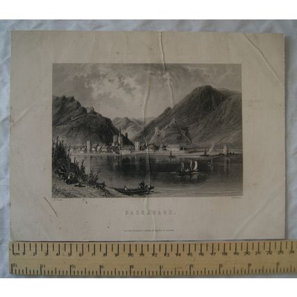 Vintage engraving: Bacharach