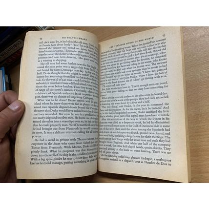 1976 "SIR FRANCIS DRAKE" BIOGRAPHY GEORGE MALCOLM THOMSON PAPERBACK BOOK (P3)
