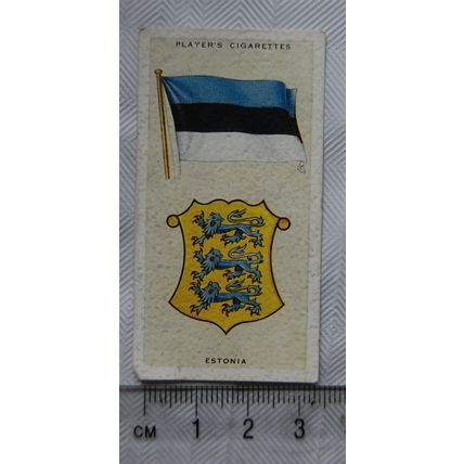 1936 Players National Flags & Arms No. 16 Estonia