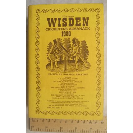 1980 Wisden Cricketers' Almanack