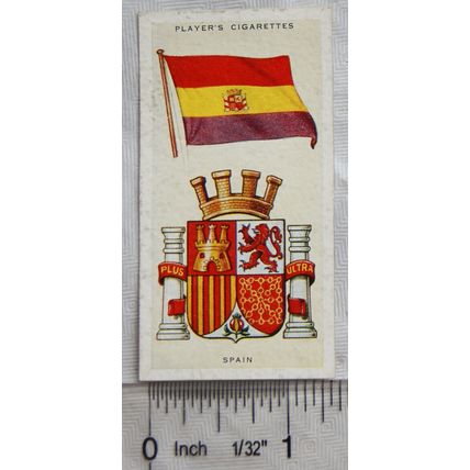 1936 Players National Flags & Arms No. 41 Spain