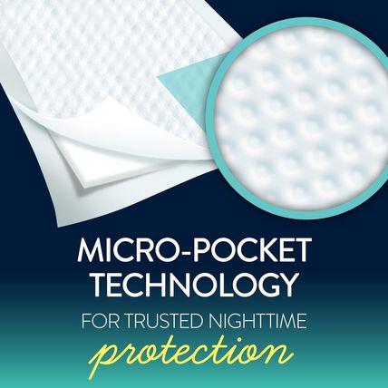 Goodnites Disposable Bed Pads/Bed Mats for Bedwetting, 2.4 X 2.8 Ft, 36 Ct (4 Pa