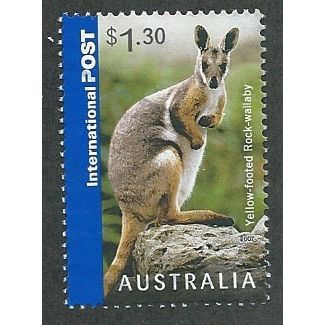 AUS 2007 $1.30 'YELLOW FOOTED ROCK WALLABY' FINE USED (EBID44-065)