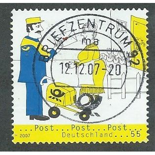 GER 2007 55c 'POST' FINE USED (EBID51-278)