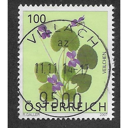 AUT 2007 100c 'FLORA DEFINITIVES ' FINE USED (EBID56-280)