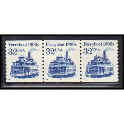 2466v 32c Ferryboat Very Fine MNH LGG PNC 4/3 PA2951