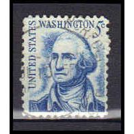 Used 1283B 5c George Washington Fine KA6040