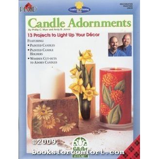 Candle Adornments, Decorative Painting #9639