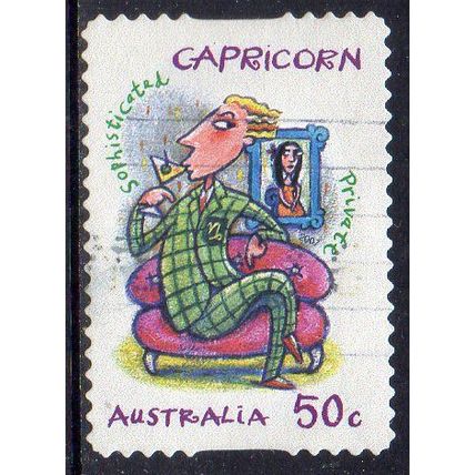 Australia 2007 Signs of the Zodiac - Capricorn 50c s/a Used