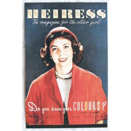 c.1980s PC Heiress Magazine Cover, 1951
