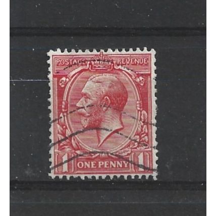 GB.SG357 1d Bright Scarlet.Fine Used.Jun25a