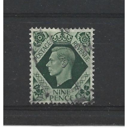 GB.SG473 9d Deep Olive-Green.Fine Used.Jul25b