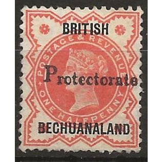 Bechuanaland 1888 SG40 1/2d Vermilion Mounted Mint . .