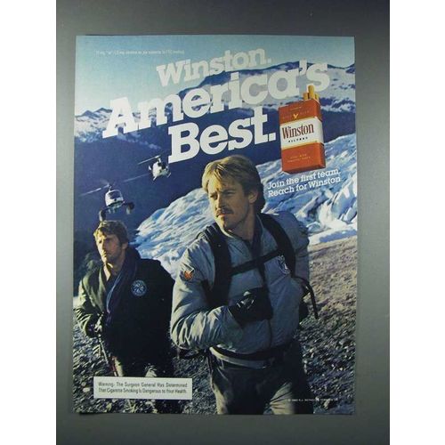 1984 Winston Cigarette Ad - Best
