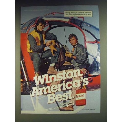 1984 Winston Cigarettes Ad