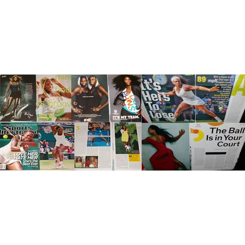 SERENA WILLIAMS 121x Clippings Covers