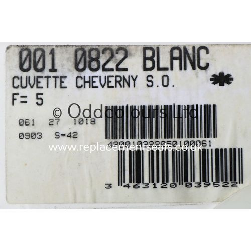Selles Cheverny Close Coupled Pan in WHITE *BRAND NEW!*