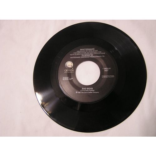Whitesnake 45 & Picture Sleeve-IS THIS LOVE/BAD BOYS