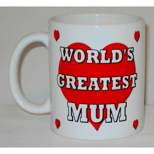 World's Greatest Mum Mug Can Personalise Great Mummy Mother's Day Birthday Gift