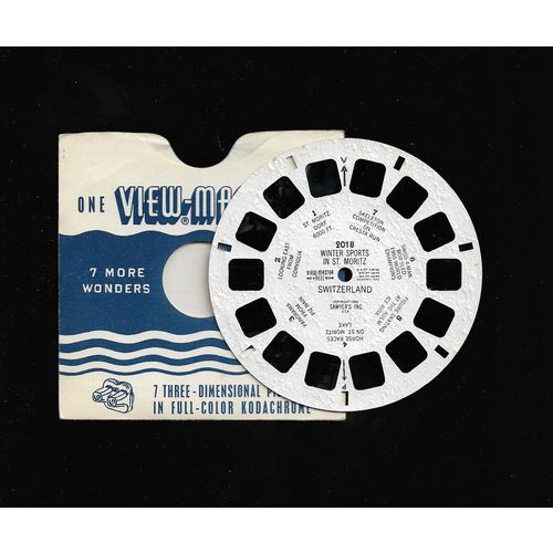 Winter Sports in St. Moritz, Switzerland - Sawyers View-Master Reel 2018 - 3D