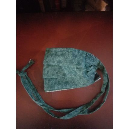 Mossy Green Mask w/ Filter pocket & 2 Silver/Copper Infused Filters - Adult