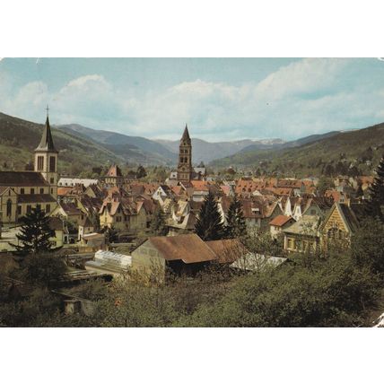Munster Le Ville France Postcard posted 1992 VGC