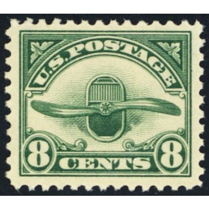 C4, Mint VF NH 8¢ Early Airmail Stamp *** Stuart Katz