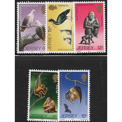 1979 SG 217/221 - MNH (**) - ANIMAL