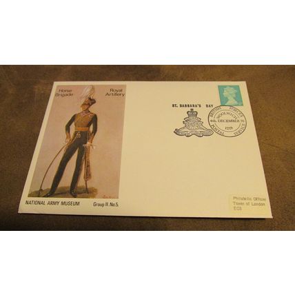 1970 Event Cover - British National Army Museum - Horse Brigade Royal Artillery