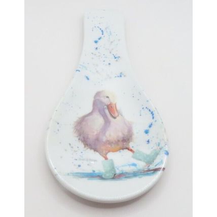 Duck Spoon Rest Melamine 23.5 CM Dishwasher Safe Gift Kitchen