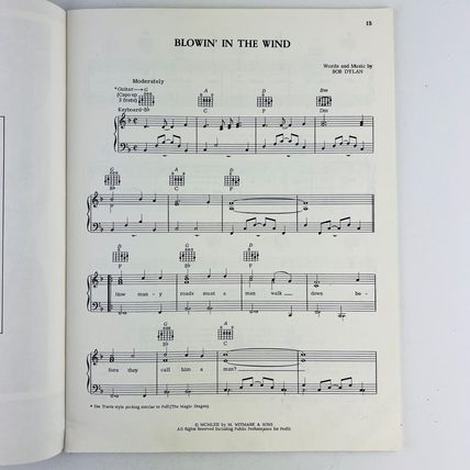 Best of Peter Paul & Mary Ten Years Together Song Book Paperback Illustrated