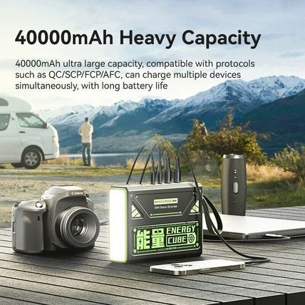 MOVESPEED Z40 40000mAh 35W Fast Charging Power Bank w/ LED Flashlight & 4 Ports