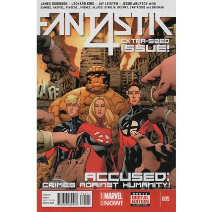 FANTASTIC FOUR #005 - MARVEL COMICS (2014)