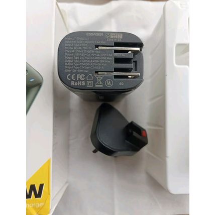Essager 65W GaN Charger USB Type C For Laptop MacBook Pro Wall Charger UK Plug