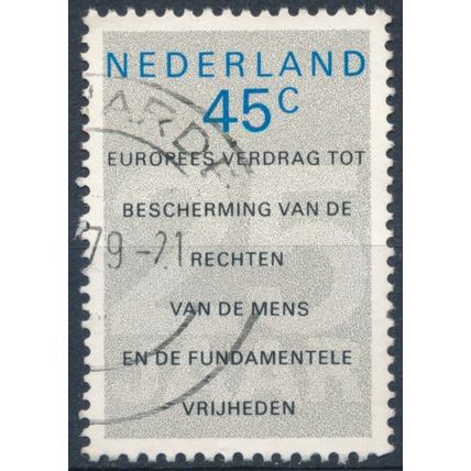 Human Rights Treaty - Netherlands 1978 - F H - MiNr 1119