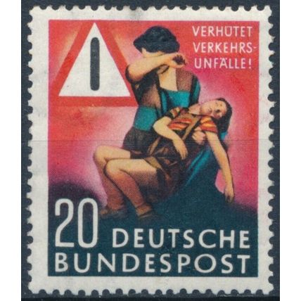 Road Safety Campaign - West Germany 1953 - NM H - MiNr 162